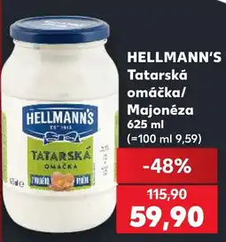 Kaufland HELLMANN'S Tatarská omáčka/ Majonéza nabídka