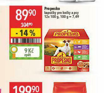 Globus Propesko kapsičky pro psy nabídka