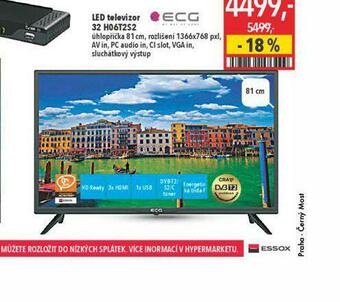 Globus Led televizor ecg 81 cm nabídka