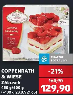 Kaufland COPPENRATH & WIESE Zákusek nabídka