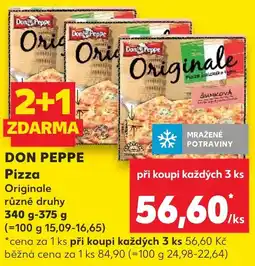 Kaufland DON PEPPE Pizza nabídka