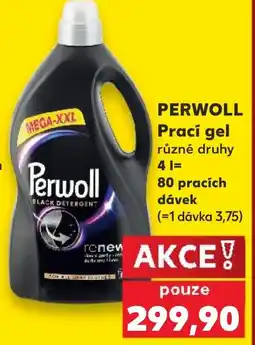 Kaufland PERWOLL Prací gel nabídka