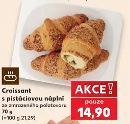 Kaufland Croissant s pistáciovou náplní nabídka