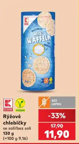 Kaufland Rýžové chlebíčky nabídka