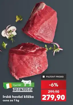 Kaufland Irská hovězí kližka nabídka
