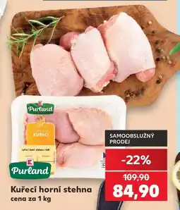 Kaufland Kuřecí horní stehna nabídka