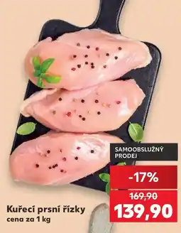 Kaufland Kuřecí prsní řízky nabídka