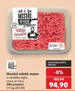 Kaufland Hovězí mleté maso nabídka