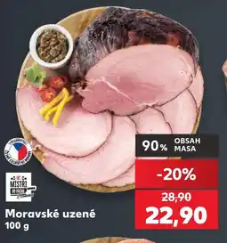 Kaufland Moravské uzené nabídka