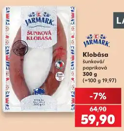 Kaufland Klobása nabídka