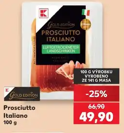 Kaufland Prosciutto Italiano nabídka