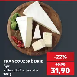 Kaufland FRANCOUZSKÉ BRIE Sýr nabídka