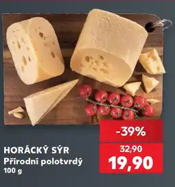 Kaufland HORÁCKÝ SÝR Přírodní polotvrdý nabídka