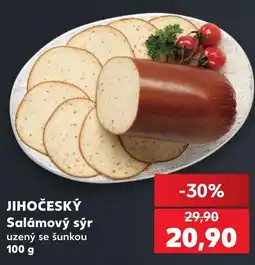 Kaufland JIHOČESKÝ Salámový sýr nabídka