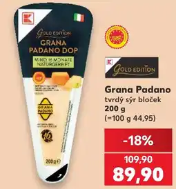 Kaufland Grana Padano nabídka