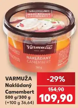 Kaufland VARMUŽA Nakládaný Camembert nabídka