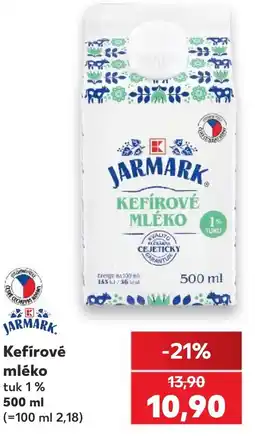 Kaufland Kefírové mléko nabídka