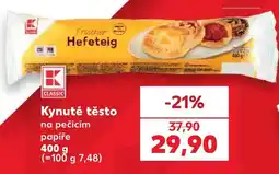 Kaufland Kynuté těsto nabídka