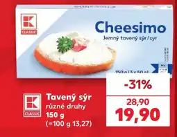 Kaufland Tavený sýr nabídka