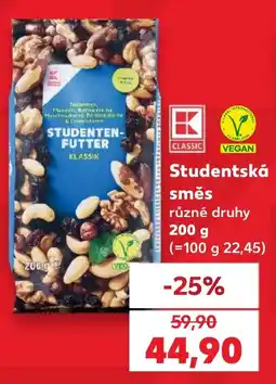 Kaufland Studentská směs nabídka