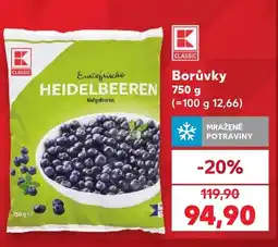 Kaufland Borůvky nabídka