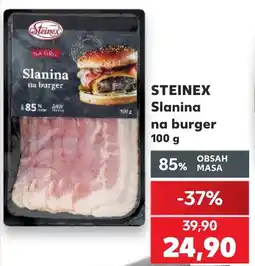 Kaufland STEINEX Slanina na burger nabídka