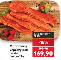 Kaufland Marinovaný vepřový bok nabídka