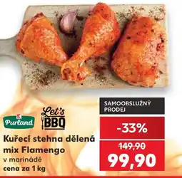 Kaufland Kuřecí stehna dělená mix Flamengo nabídka