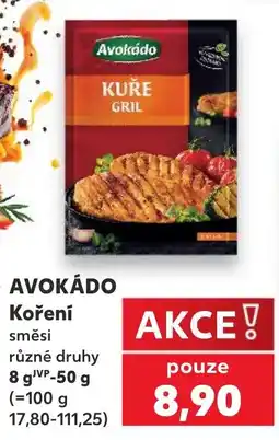 Kaufland AVOKÁDO Koření nabídka