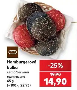 Kaufland Hamburgerová bulka nabídka