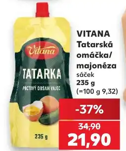 Kaufland VITANA Tatarská omáčka/ majonéza nabídka