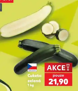 Kaufland Cuketa zelená nabídka