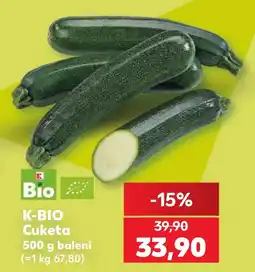 Kaufland K-BIO Cuketa nabídka