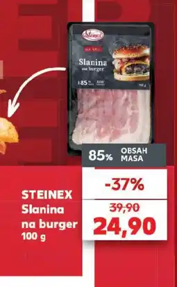 Kaufland STEINEX Slanina na burger nabídka