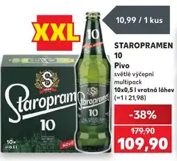 Kaufland STAROPRAMEN 10 Pivo nabídka
