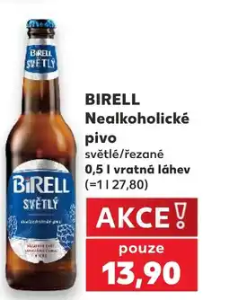 Kaufland BIRELL Nealkoholické pivo nabídka