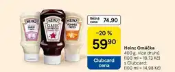 Tesco Heinz Omáčka, 400 g, více druhů nabídka