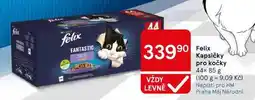 Tesco Felix Kapsičky pro kočky, 44× nabídka