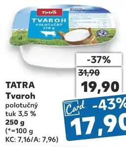 Kaufland TATRA Tvaroh nabídka