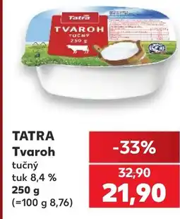 Kaufland TATRA Tvaroh nabídka