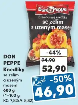 Kaufland DON PEPPE Knedlíky nabídka