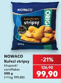 Kaufland NOWACO Kuřecí stripsy nabídka