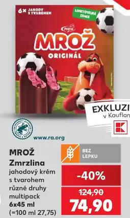 Kaufland MROŽ Zmrzlina nabídka