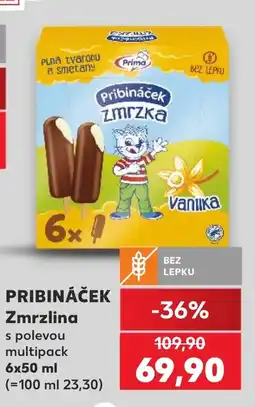 Kaufland PRIBINÁČEK Zmrzlina nabídka