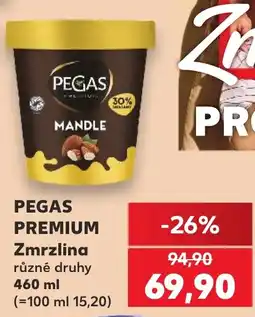 Kaufland PEGAS PREMIUM Zmrzlina nabídka