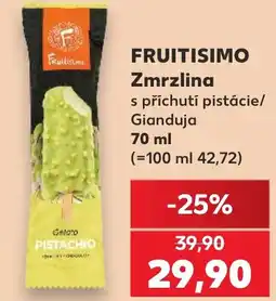Kaufland FRUITISIMO Zmrzlina nabídka