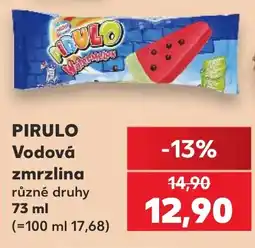 Kaufland PIRULO Vodová zmrzlina nabídka