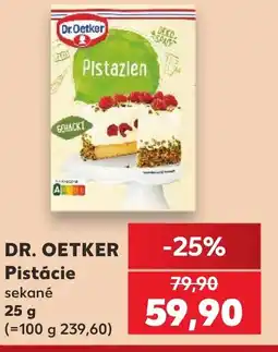Kaufland DR. OETKER Pistácie nabídka