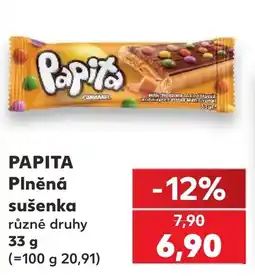Kaufland PAPITA Plněná sušenka nabídka