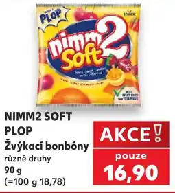 Kaufland NIMM2 SOFT PLOP Žvýkací bonbóny nabídka